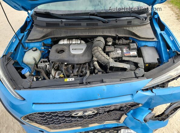 KM8K33A50JU078277 2018 HYUNDAI KONA Blue 