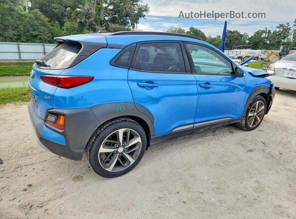 KM8K33A50JU078277 2018 HYUNDAI KONA Blue 