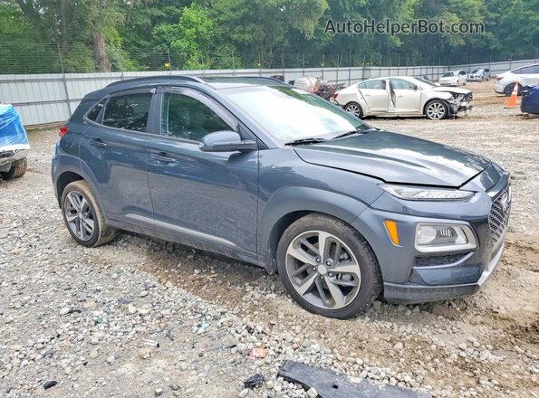 KM8K33A50LU414898 2020 HYUNDAI KONA Gray Передня права чверть