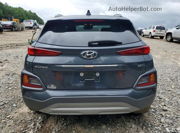 KM8K33A50LU414898 2020 HYUNDAI KONA Gray Вид ззаду