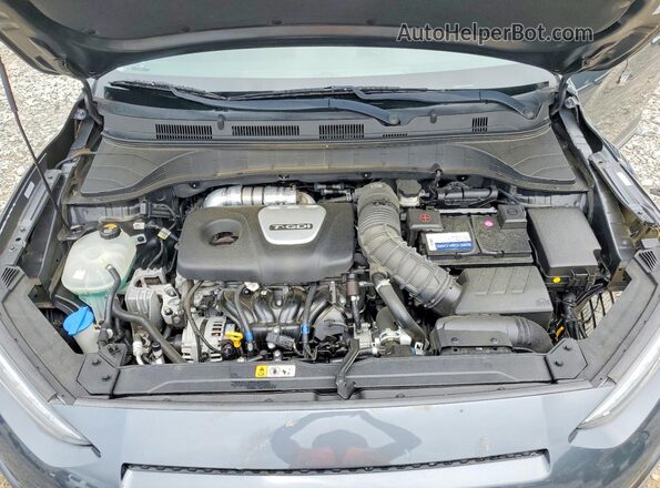 KM8K33A50LU414898 2020 HYUNDAI KONA Gray Вид задньої частини салону