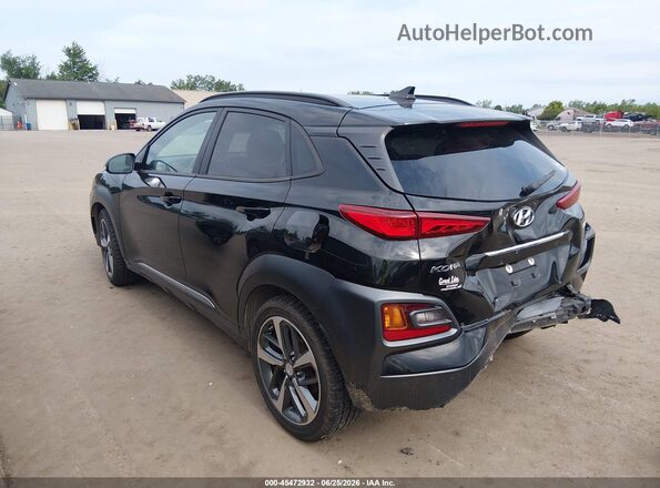 KM8K33A50LU443298 2020 HYUNDAI KONA Black Задня ліва чверть