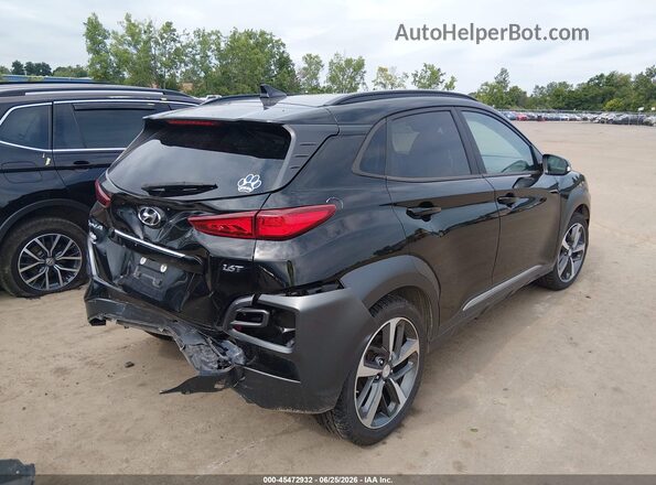 KM8K33A50LU443298 2020 HYUNDAI KONA Black Задня права чверть