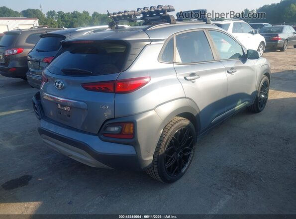 KM8K33A51JU078174 2018 HYUNDAI KONA Gray Հետևի աջ