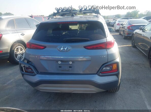 KM8K33A51JU078174 2018 HYUNDAI KONA Gray 