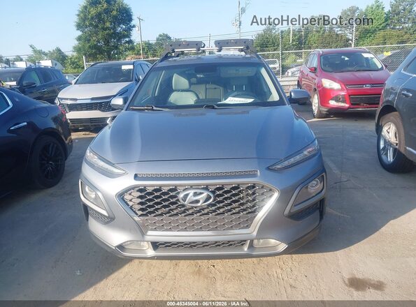 KM8K33A51JU078174 2018 HYUNDAI KONA Gray Սարքավորումների վահանակի տեսք