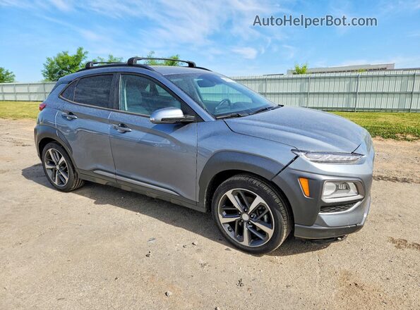 KM8K33A52MU615204 2021 HYUNDAI KONA Turquoise 