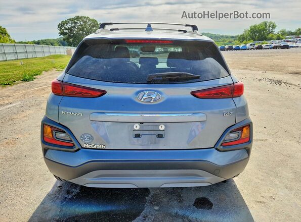 KM8K33A52MU615204 2021 HYUNDAI KONA Turquoise 