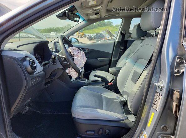 KM8K33A52MU615204 2021 HYUNDAI KONA Turquoise 