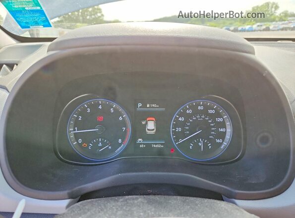 KM8K33A52MU615204 2021 HYUNDAI KONA Turquoise 