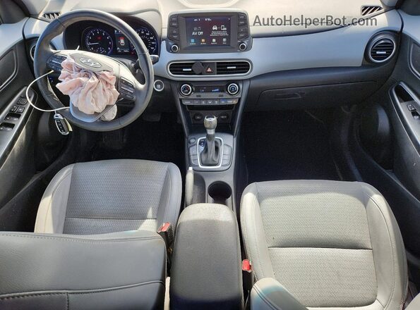 KM8K33A52MU615204 2021 HYUNDAI KONA Turquoise 