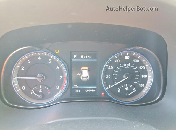 KM8K33A54LU410739 2020 HYUNDAI KONA Black 