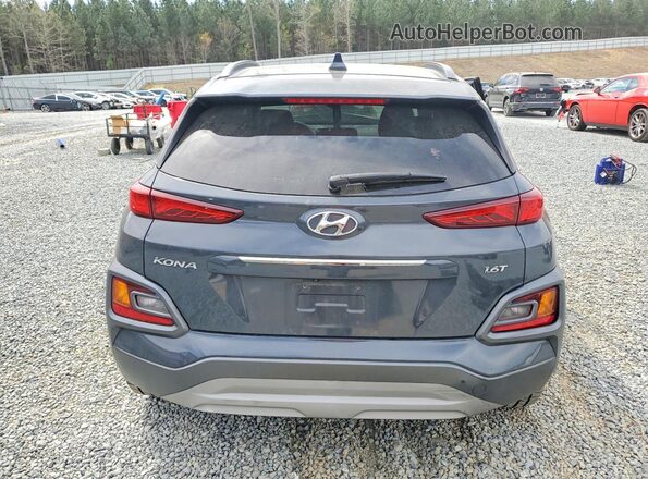 KM8K33A56LU415568 2020 HYUNDAI KONA Charcoal Հետևի տեսք