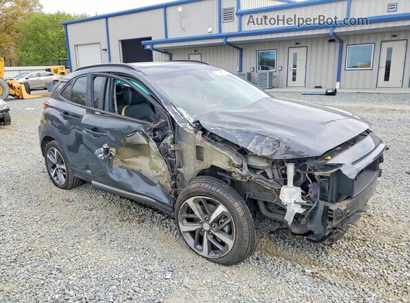 KM8K33A56LU415568 2020 HYUNDAI KONA Charcoal Առջևի աջ