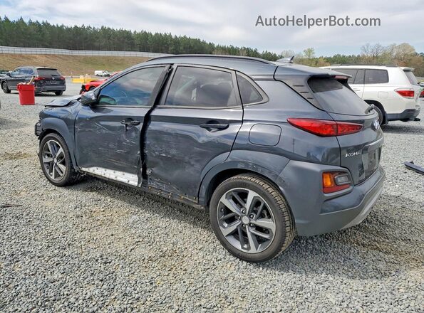 KM8K33A56LU415568 2020 HYUNDAI KONA Charcoal Հետևի ձախ
