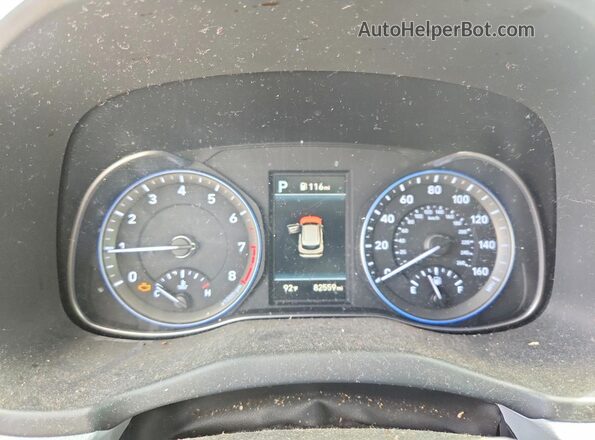 KM8K33A58LU464612 2020 HYUNDAI KONA White 