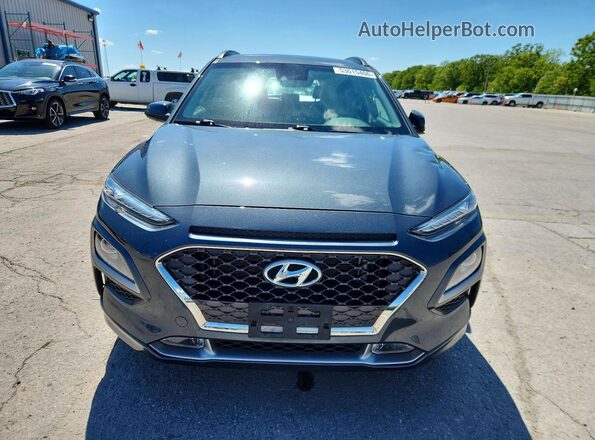 KM8K33A59LU433899 2020 HYUNDAI KONA Charcoal წინა ხედი