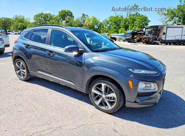 KM8K33A59LU433899 2020 HYUNDAI KONA Charcoal წინა მარჯვენა