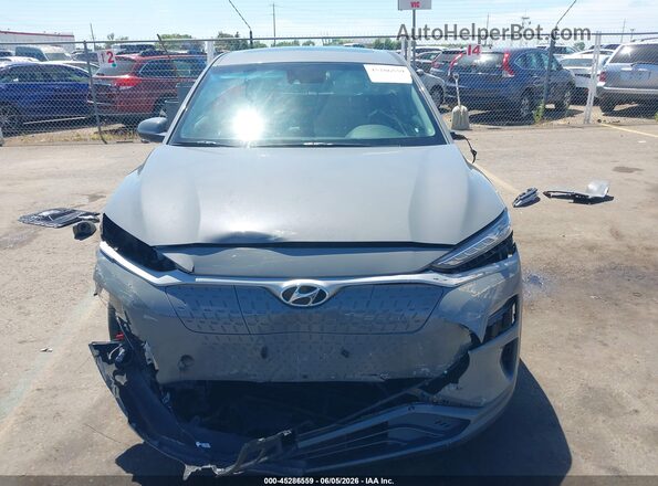 KM8K33AG3LU069450 2020 HYUNDAI KONA ELECTRIC Gray Առջևի վահանակի տեսք