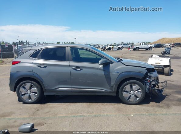 KM8K33AG3LU069450 2020 HYUNDAI KONA ELECTRIC Gray Սարքավորումների վահանակի տեսք
