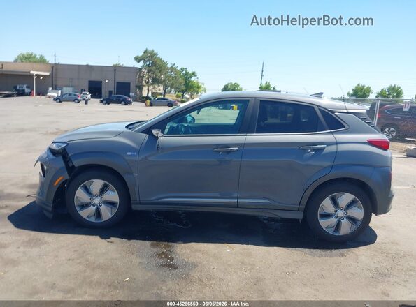 KM8K33AG3LU069450 2020 HYUNDAI KONA ELECTRIC Gray Սալոնի հետևի տեսք
