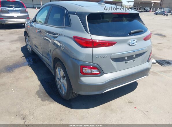 KM8K33AG3LU069450 2020 HYUNDAI KONA ELECTRIC Gray Հետևի ձախ