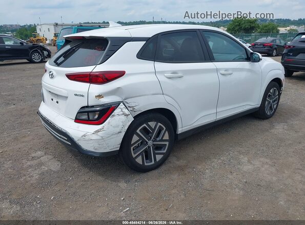 KM8K33AG7PU188964 2023 HYUNDAI KONA ELECTRIC Белый Задняя правая четверть