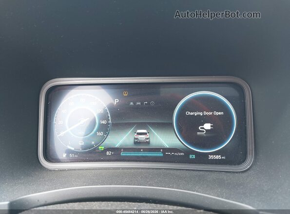 KM8K33AG7PU188964 2023 HYUNDAI KONA ELECTRIC Белый Вид задних сидений