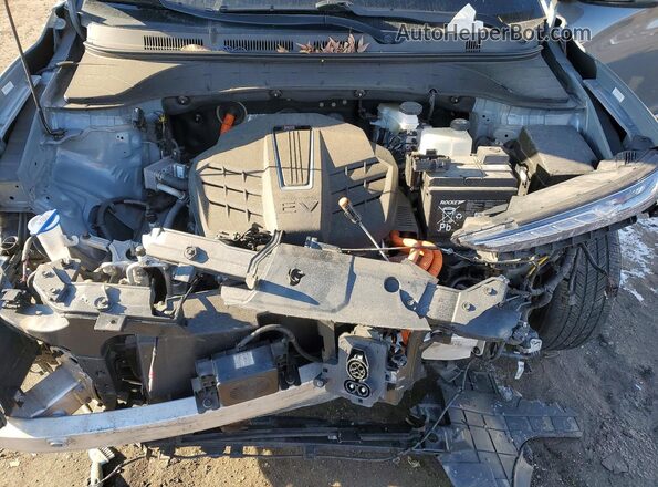 KM8K33AGXMU103367 2021 HYUNDAI KONA Серый Вид задней части салона