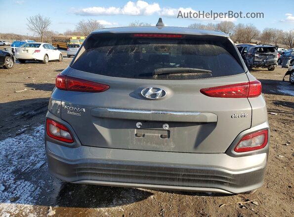 KM8K33AGXMU103367 2021 HYUNDAI KONA Серый Вид сзади
