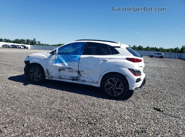 KM8K3CA31NU851777 2022 HYUNDAI KONA White უკანა მარცხენა