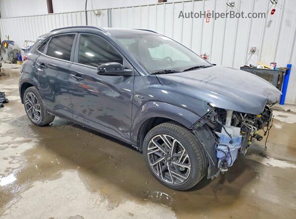KM8K3CA34NU858769 2022 HYUNDAI KONA Серый Передняя правая четверть