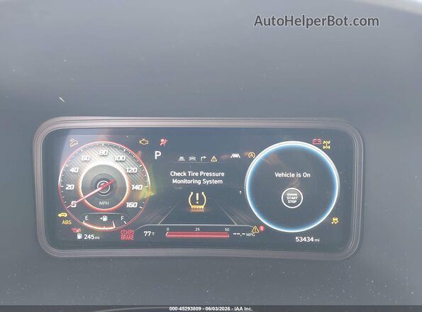 KM8K3CA34PU992877 2023 HYUNDAI KONA White Հետևի նստատեղերի տեսք