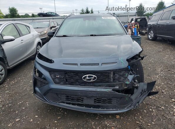 KM8K3CA38NU857026 2022 HYUNDAI KONA Gray წინა ხედი
