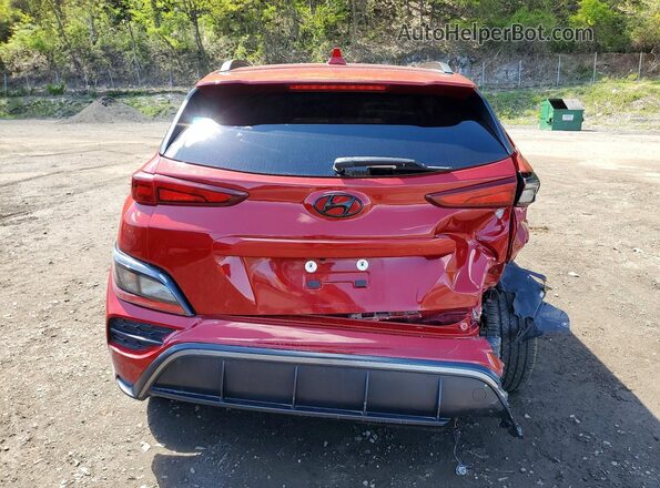 KM8K3CA3XNU871915 2022 HYUNDAI KONA Red 