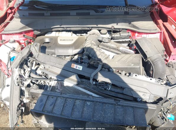 KM8K3CA52MU671580 2021 HYUNDAI KONA Red Вид ззаду