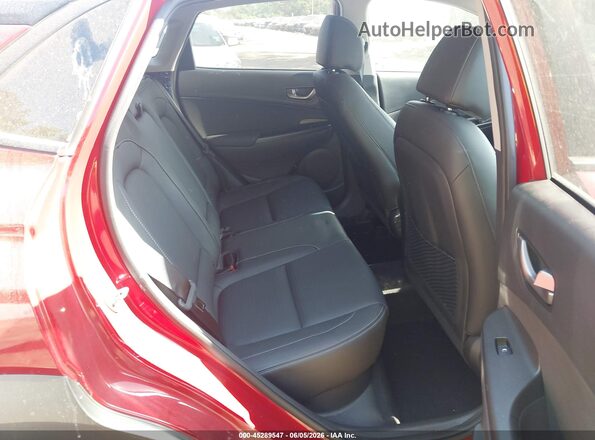 KM8K3CA52MU671580 2021 HYUNDAI KONA Red Вид наклейки з VIN-кодом