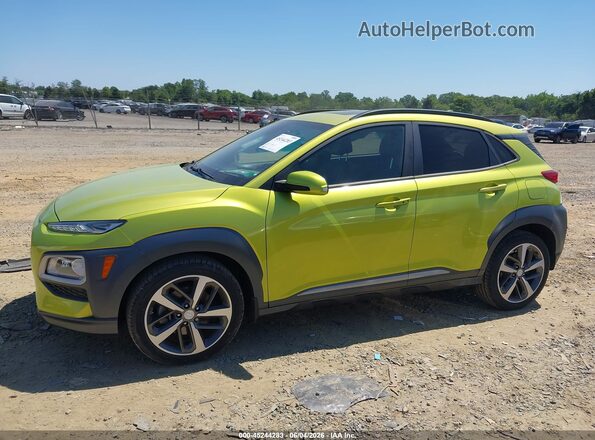 KM8K3CA53KU329097 2019 HYUNDAI KONA Green Панорамний вид салону 360°