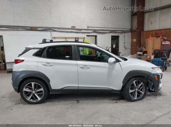 KM8K3CA55MU637049 2021 HYUNDAI KONA White Սալոնի հետևի տեսք