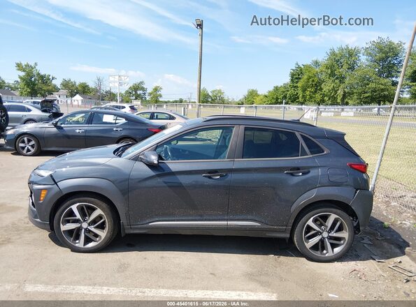 KM8K3CA58JU109419 2018 HYUNDAI KONA Gray Панорамний вид салону 360°