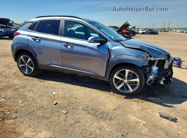 KM8K3CA58LU413501 2020 HYUNDAI KONA Серый Передняя правая четверть