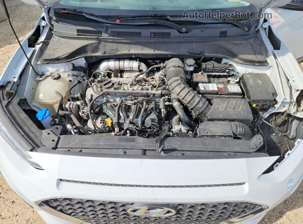 KM8K3CA59LU481239 2020 HYUNDAI KONA White Շարժիչի բաժամունքի տեսք