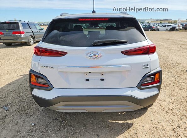 KM8K3CA59LU481239 2020 HYUNDAI KONA White Հետևի տեսք