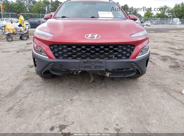 KM8K3CAB2NU860267 2022 HYUNDAI KONA Red Դիմացի տեսք