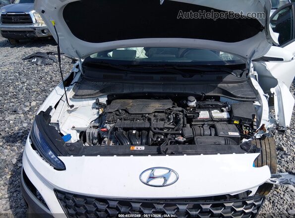 KM8K3CAB2NU913811 2022 HYUNDAI KONA Белый Вид сзади