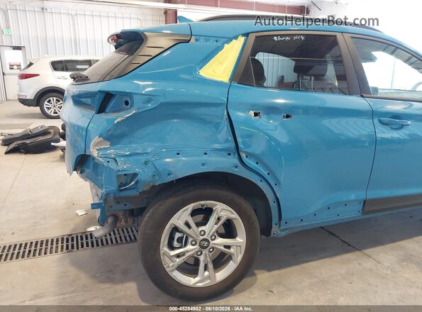 KM8K3CAB3NU914417 2022 HYUNDAI KONA Синий Вид спереди