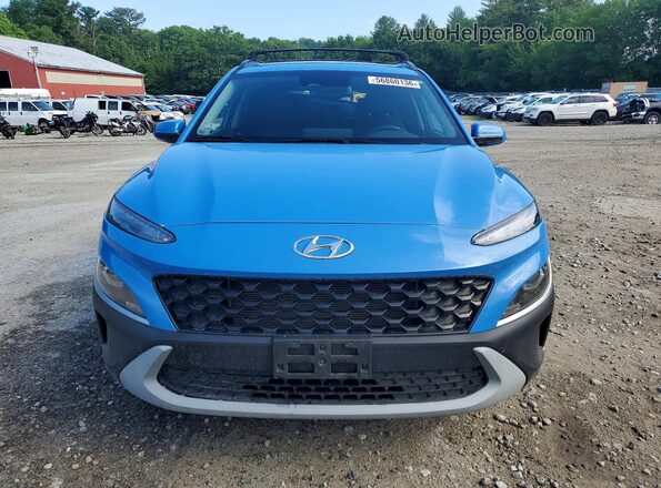 KM8K3CAB4NU786284 2022 HYUNDAI KONA Blue 