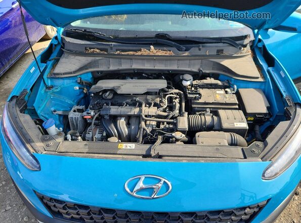 KM8K3CAB4NU818425 2022 HYUNDAI KONA Синий 