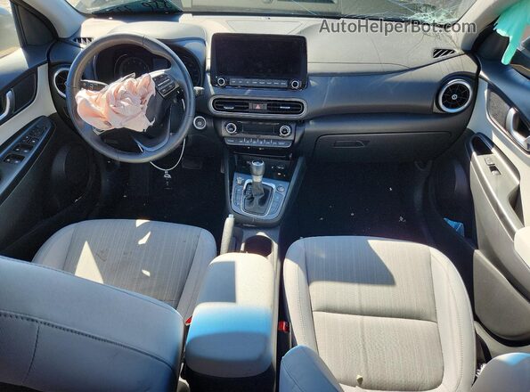 KM8K3CAB4PU959109 2023 HYUNDAI KONA Black წინა პანელის ხედი