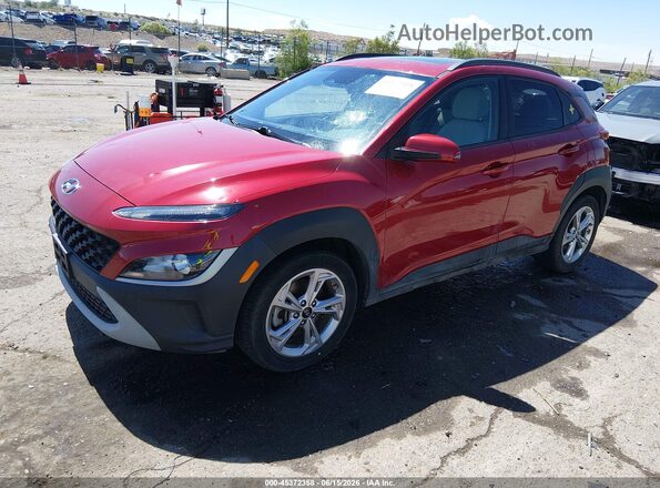KM8K3CAB6NU763749 2022 HYUNDAI KONA Red Front left